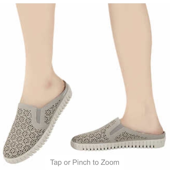 Jsport Ladies' Floral Mule, Beige - Picture 6 of 7